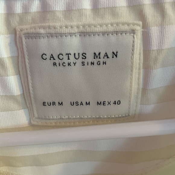 Cactus Man brand casual tee with Special Flower🌱 - Picture 2 of 2